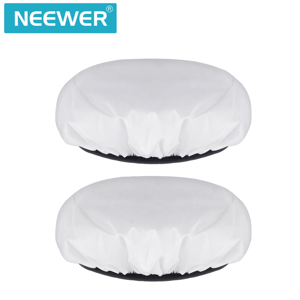 Neewer Studio 2-Pack 7" Soft White Diffuser Sock, Softens the Light Output - Image 1 of 4