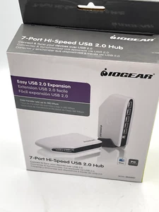 IOGEAR 7-Port High Speed USB HUB GUH227 - Picture 1 of 9