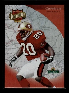 1997 Absolute Beginnings #171 Garrison Hearst (NM) (FTB) - Foto 1 di 2