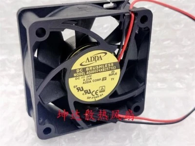 ADDA AG06024XB257103 24V 0.23A 6025 6cm Inverter Cooling Fan - Image 1 of 3