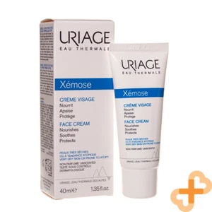 Uriage XéMose Face Cream 40ml Dry Atopy Skin Nourish Soothe Protects - Picture 1 of 12