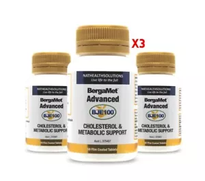 Bergamet Advanced BJE100 60 Tablets x3 Bundle - Picture 1 of 1