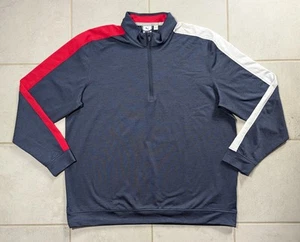Puma Men's XL Volition America United T7 1/4 Zip Performance Stretch Pullover - Picture 1 of 7