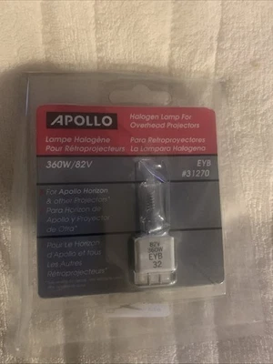 New In Package Apollo EYB-31270 Halogen Lamp Bulb for Overhead Projectors - Image 1 of 2
