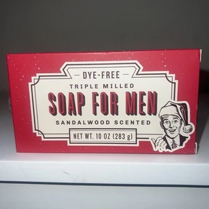 Sandalwood Scented Triple Milled Soap For Men - Picture 1 of 6
