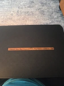 Manometro benzina in legno Ford - modello T - dipstick - Barker Auto Co Chippewa Falls - Foto 1 di 10