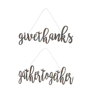 Fall Letter Signs A/2 19.75 x 0.25 x 6.75 Inches. - Bild 1 von 1