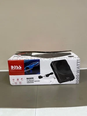 BOSS Audio Systems BASS10 10 Inch 1000 Watt Max MOSFET Enclosed Amplified Car  3 - Image 1 of 3