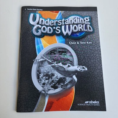 New Abeka Understanding God's World Fifth Edition Teacher Quiz / Test Key - Image 1 of 4