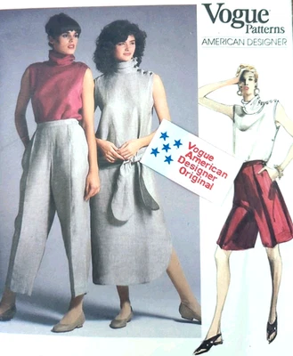 Vintage Vogue 1695 American Designer Perry Ellis Separates Sewing Pattern UNCUT - Image 1 of 3