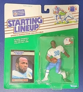 Figura de fútbol americano Mike Rozier Kenner 1989 alineación inicial NFL 89 rara - Imagen 1 de 6