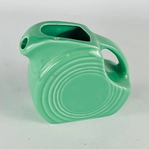 Vintage Fiesta 5-ounce Mini Disk Pitcher Turquoise  - Picture 1 of 5