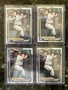 2024 Bowman Chrome Nick Kurtz 1st Bowman #BD-56 (4) Athletics ROY? ๐๐ฅ - Picture 1 of 2