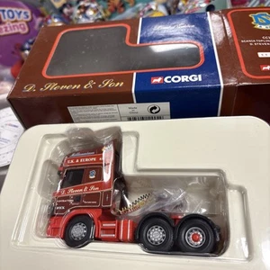Corgi CC12904, unidad de tractor Scania Topline, D.Steven & Son Of Wick, Sc 1:50, nueva - Imagen 1 de 3