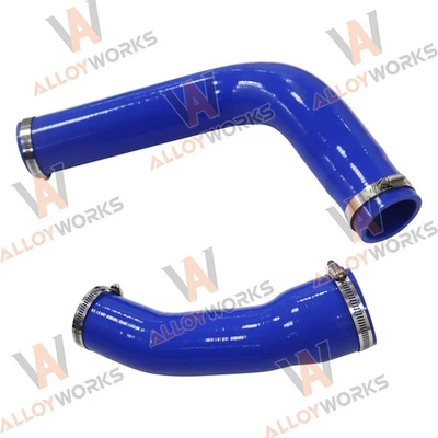 Manguera intercooler de admisión de aire izquierda apta para 2013-2016 2014 Maserati Ghibli M157 3,0 L Foto 1 de 4