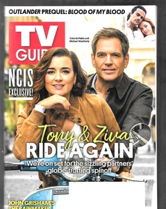 TV GUIDE-2025-NCIS:TONY & ZIVA-MICHAEL WEATHERLY-COTE DE PABLO-OUTLANDER PREQUEL - Picture 1 of 2