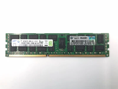 500203-061 HP DDR3 4GB 2Rx4 pC3 10600R DIMMS G6 And G7 501534-001 500658-B21 NS - Image 1 of 4