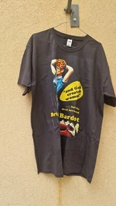 SALE "and God Created Woman" T-shirt Size XL Color Black Id: 72 - Picture 1 of 5