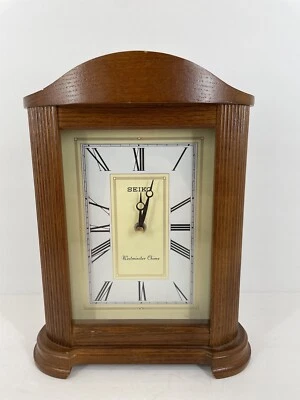 Reloj Seiko Mina Abrigo QXJ205BLH KAYE Westminster Timbre Número Romano Foto 1 de 4