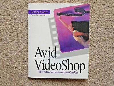 Avid VideoShop Getting Started Version 3.0 for Macintosh  - Image 1 of 4