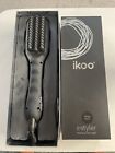 IKOO E Styler Multi Hair Tool Straightening Brush Beluga Black Used Once Boxed