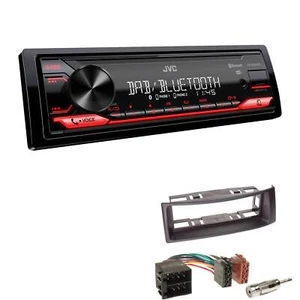 JVC Digital Radio Bluetooth DAB für Renault Megane I Megane Scenic schwarz - Bild 1 von 5