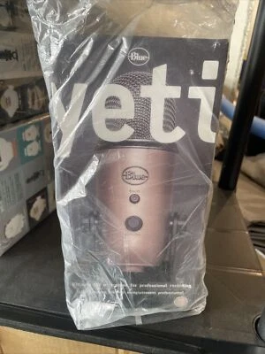 Blue Yeti USB Microphone - Color Aztec Copper - w Stand Wire & Box - Image 1 of 4