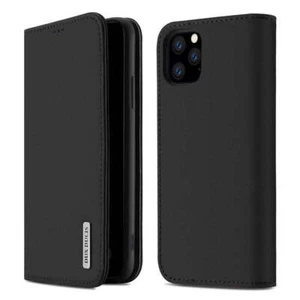 Dux Ducis Wish Book Case Protective Cover With Card Slot For iPhone 11 Black - Picture 1 of 7