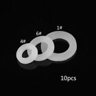 10pcs Bellows Pipe Seal Rings Hose Washers Water Silicone Gasket 1/2" 3/4" 1"
