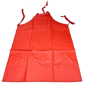 Kitchen Apron Waterdrop Resistant Apron Red with adjustable Aprons for Women - Picture 1 of 4