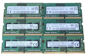 SK Hynix 48GB (6x8GB)DDR4 1Rx16 PC4-3200AA Laptop Memory HMAA1GS6CJR6N-XN - Photo 1/1