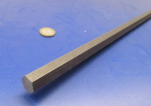 1215 Carbon Steel Hex Rod 5/8" Hex x 6 Foot Length - Picture 1 of 17