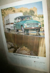 1968 IH International Travelall mid-size mag truck ad -"tend to be farther out" - Picture 1 of 1