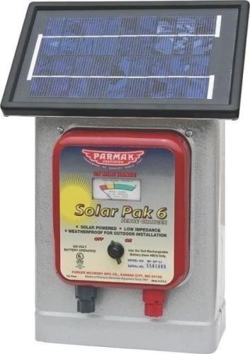 NUEVO CARGADOR SOLAR VALLA ELÉCTRICA PARKER MCCRORY DF-SP-LI 25 MILLAS EE. UU. 1280395 Foto 1 de 1