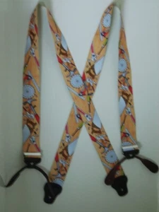 Suspendedores para hombre estilo X 1-1/2"" y 2"" CR#1 carpintero, botones hechos en EE. UU. - Imagen 1 de 5