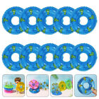 10 mini bagues de bain gonflables pour poupées - jouet d'eau