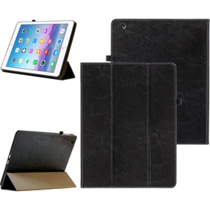 Premium Leder Cover Apple für iPad Mini 5 2019 Tablet Schutzhülle Tasche schwarz - Bild 1 von 12