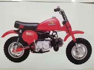 HONDA Z50R 1981 DECALS KIT COMPLETE   REPRO  - Picture 1 of 7