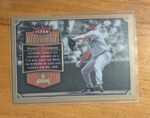 2007 Fleer Crowning Achievement #CA-RC Roger Clemens Astros - Bild 1 von 1