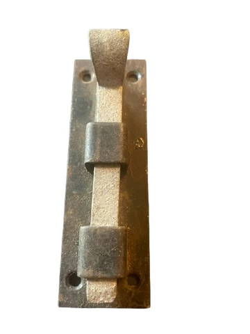 Antique Vintage Hand Forged Barn Shed Door Sliding Latch - 4.25" - ENGLAND Cover