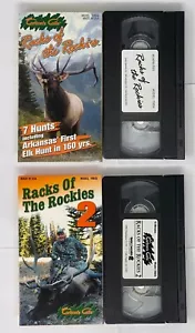 VHS: Racks of the Rockies 1 + 2: Elk Hunting, Carlton's Calls - Picture 1 of 1