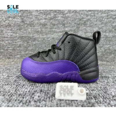 Jordan AJ12 Retro Campo Púrpura TD Niños Pequeños ENVÍO RÁPIDO 850000-057 Foto 1 de 4
