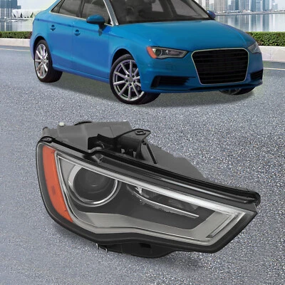 Xenon/HID Headlight For 2015-2016 Audi A3 S3 Non-AFS Headlamp Passenger Side RH - Image 1 of 4