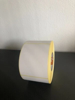 10 ROTOLI ETICHETTE ADESIVE TERMICHE 58X74 FORO40 ROTOLO DA ETICHETTE 620 - Immagine 1 di 4