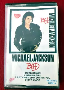 MICHAEL JACKSON - BAD - CASSETTE - URUGUAY - Picture 1 of 6