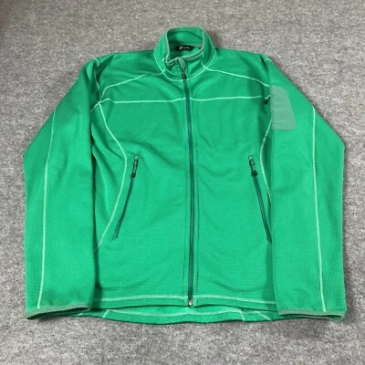 Berghaus Jacket Mens Large Green Full Zip Fleece Lightweight Pockets Hiking - Image 1 of 4