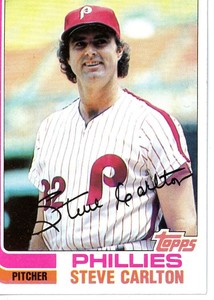 1982 Topps Steve Carlton #480 Philadelphia Phillies