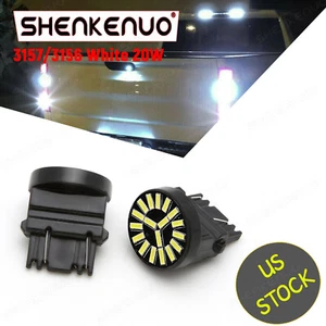 For GMC Sierra 1500 2500 3500 HD Bright White 3157 LED Backup Reverse Light Bulb - Picture 1 of 31