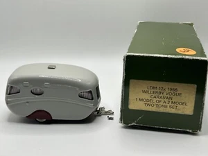 Lansdowne Models LDM 17x 1956 Willerby Vogue Caravan; 1/43 Scale Brooklin 1464 - Picture 1 of 14