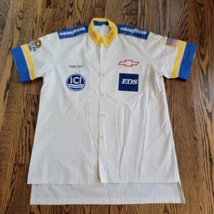 Vintage Chevy ICI/Goodyear/EDS-  Randy Goss Official Pit Crew Racing Shirt - Picture 1 of 13